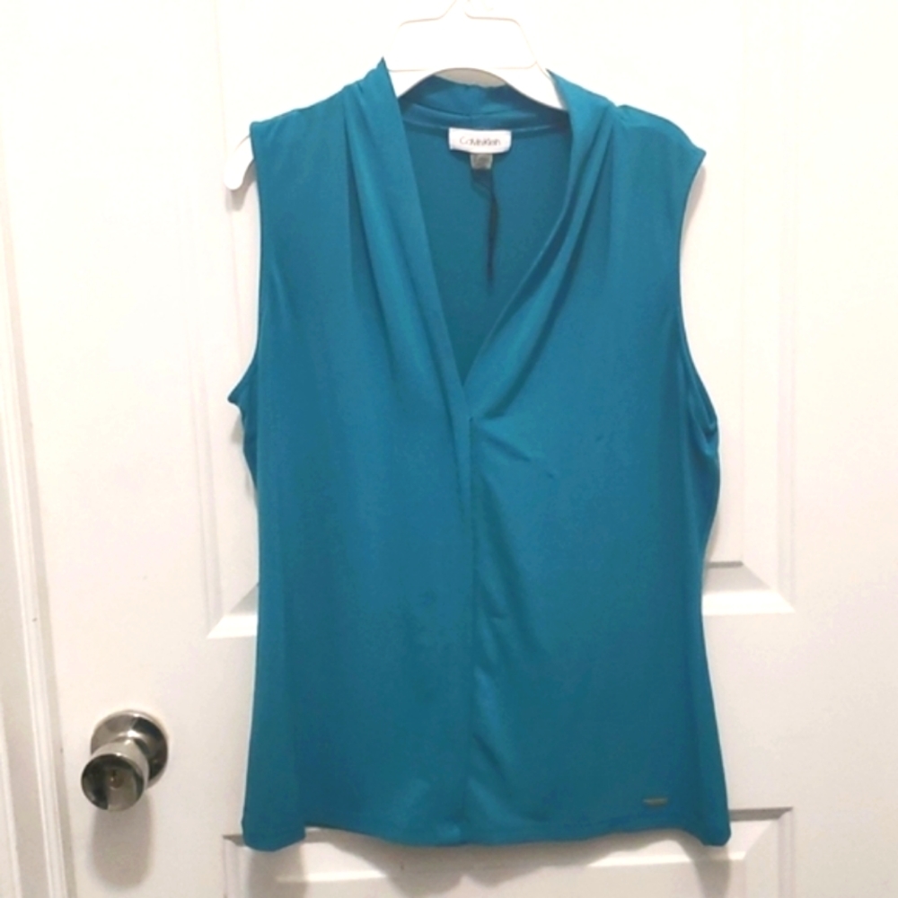 Calvin klein blue shirt - Picture 2 of 4